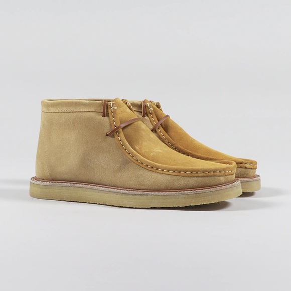 WILDBUNCH beige suede Wally shoes, size 11 *as is - Picture 13 of 15